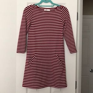 Red Stripped Dress